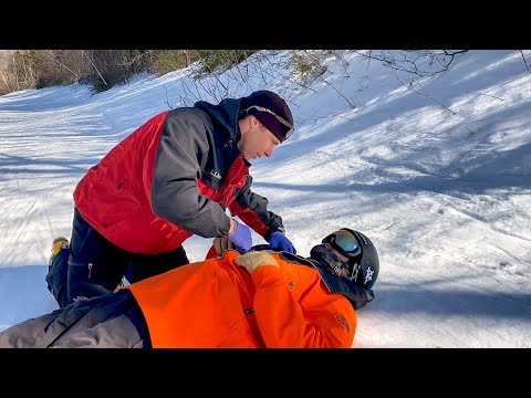 Ski Patrol Patient Assessment at Sunday River