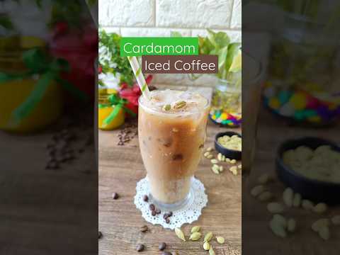 Cardamom Iced Coffee | Summer Recipes | Cook Bake Shake | Shilpika Thakur #shorts #ytshorts