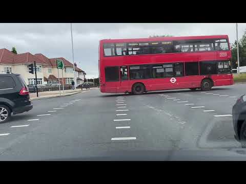 Driving trip from Hendon London to  Edgware via Colindale.