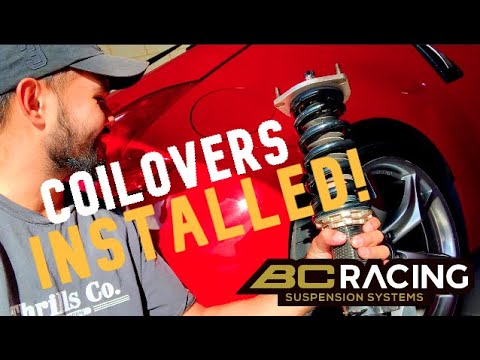 *EASY* BC Racing Coilovers Install On 370Z !!
