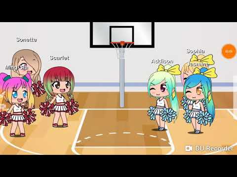 cheer battle sneak peek red devil dolls vs blue dolphins(itsbree.btw will be my channel name soon)