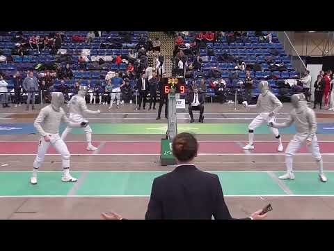 Budapest World Cup 2023 JMS - L16 - Alexandre Lacaze FRA v Kornel Pech HUN