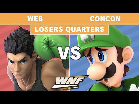 WNF 2.4 MrConCon (Luigi) vs Wes (Little Mac) Losers Quarters - Smash Ultimate