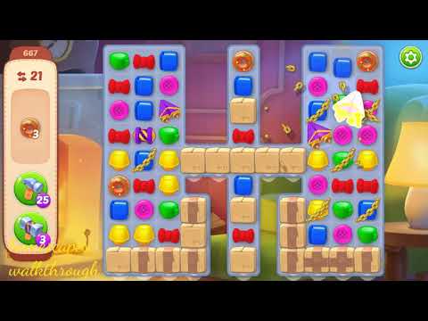 Homescapes Level 667 Walkthrough