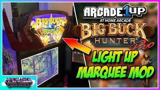 Arcade1Up Big Buck Hunter NEEDS The Retro 530 Light Up Marquee Mod!