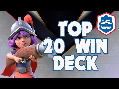 TOP 5 DECK SFIDA 20 WIN CRL | Clash Royale Ita