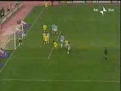 Goal di Legrottaglie in Lazio-Chievo 1-1 (Serie A 2001-2002)