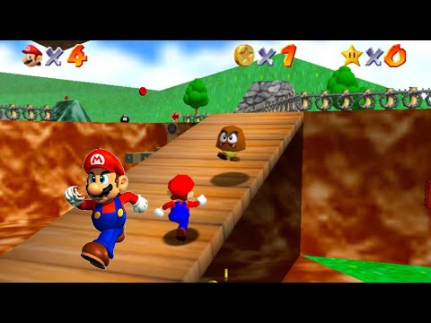 Super Mario 64 : Pachinko Town - Level 1 Game Play