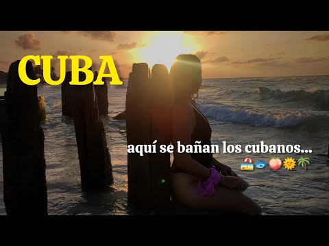 CUBA 2024. ASÍ ESTÁN LAS PLAYAS DE LA HABANA 🇨🇺 . Guanabo... ‎@AndandoconJeny