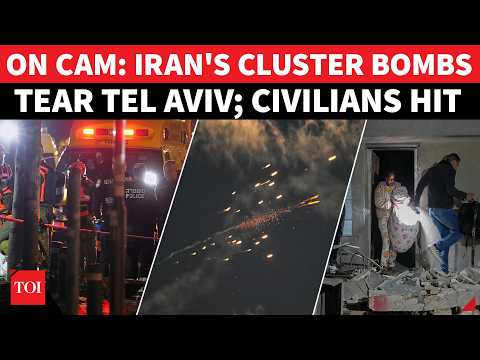 'DIRECT HIT': Tel Aviv Rocked By Iran's Deadly CLUSTER ...