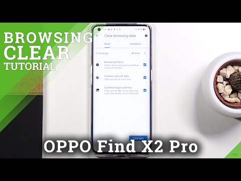 OPPO Find X2 Pro – Clear Data & Delete History of Browser