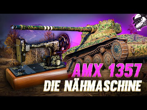 AMX 1357 - The "Sewing Machine" is the funniest tank in World of Tanks! [World of Tanks - Gamepla...