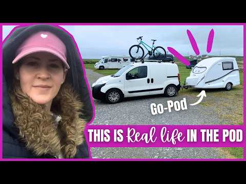 What LIFE is like travelling in a Go-Pod MICRO CARAVAN | Outer Hebrides (S4 Pt13) | VLOG 32