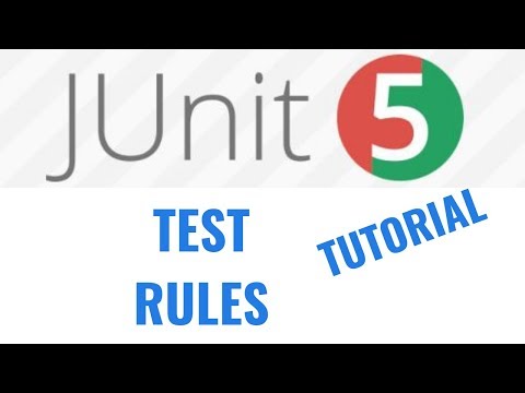 JUnit 5 Tutorial: Rules