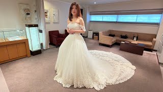 花嫁になりました。結婚式場