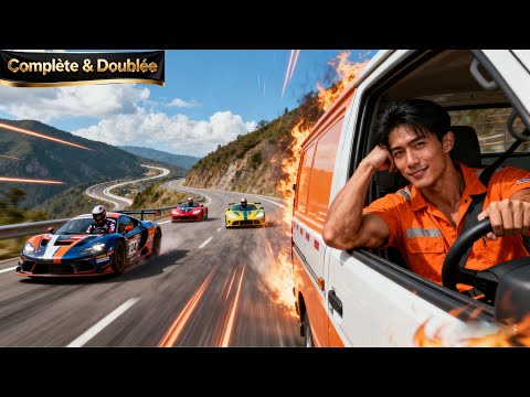 Méprisé comme simple livreur🚚je bats les pros sur la piste…et découvre que le champion est mon père！