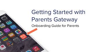 Parents Gateway Onboarding