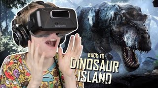 Back to Dinosaur Island Part 1: Oculus Rift DK2 - IMPRESSIVE VR EXPERIENCE! (CryEngine VR)