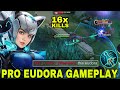 EUDORA BEST BUILD 2025 TOP 1 GLOBAL EUDORA GAMEPLAY MLBB