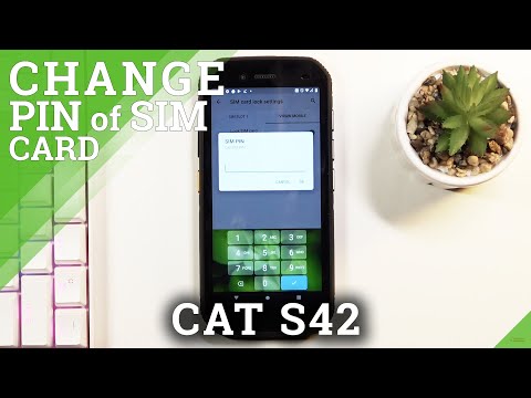 How to Change PIN for SIM Card in CAT S42 – Set a New SIM Card