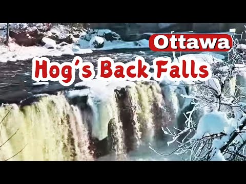 Discover Ottawa’s Little Niagara | Winter Magic at Hog’s Back Falls