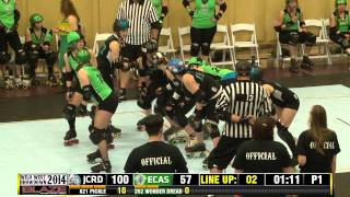 preview picture of video 'Junction City Roller Dolls vs Emerald City Rollergirls'