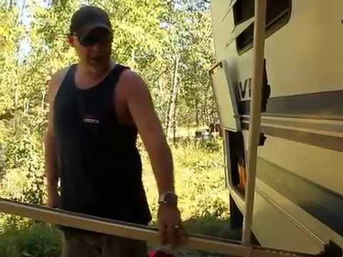 How to close a Carefree RV Awning