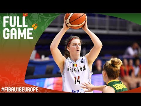 Belgium v Lithuania - Full Game - Round of 16 - FIBA U18 Women's European Championship 2017