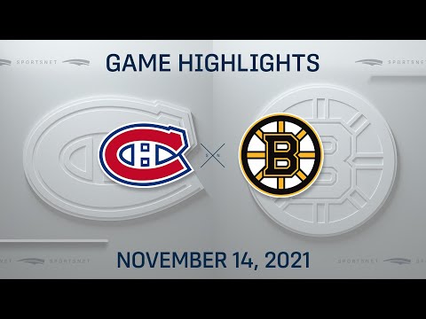 NHL Highlights | Canadiens vs. Bruins - Nov. 14, 2021