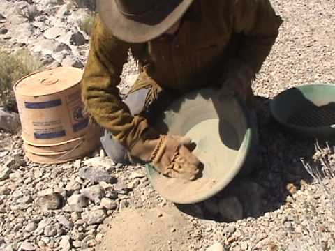 HOW TO DRY PAN | For Desert Gold - ask Jeff Williams Video