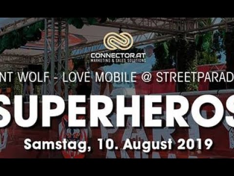 Street Parade 2019: Love Mobile 3: Superheros – the Wincent Wolf LoMo