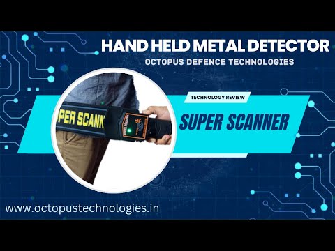 Hand Held Metal Detector with Vibrator