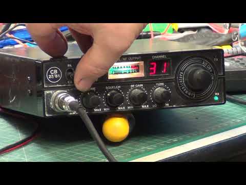 LCL Communicators NI440DX CB27/81 UK FM CB radio - On The Air test