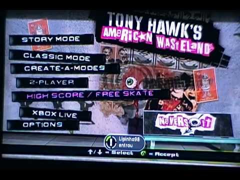 tony hawk's american wasteland xbox 360 controls