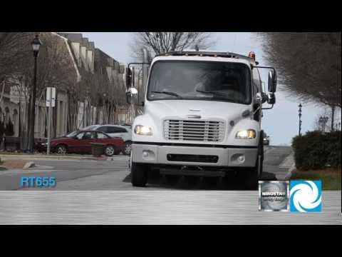 Johnston RT655 Regenerative Air Street Sweeper Video