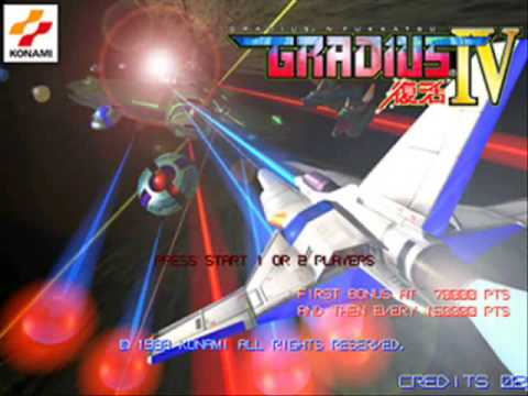 Gradius IV Boss Rush #1 ( Aircraft Carrier ) OST