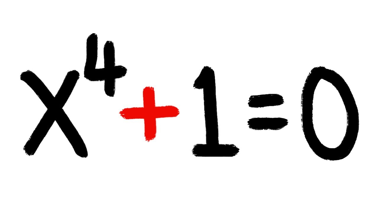 solving x^4+1=0