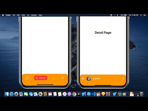 Bubble Tab Bar WIth Custom Navigation View Using SwiftUI - SwiftUI Tutorials