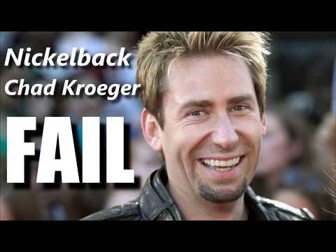 Nickelback Chad Kroeger FAIL┃RockStar FAIL