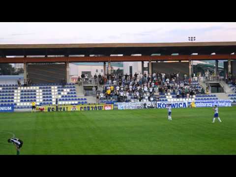 Gol na 3-1 dla Kotwicy Kołobrzeg w meczu z ROW 1964 Rybnik - Błażej Nowak