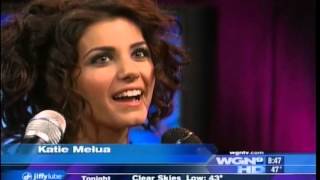 Katie Melua - Interview and Perfect Circle (live at WGN TV)