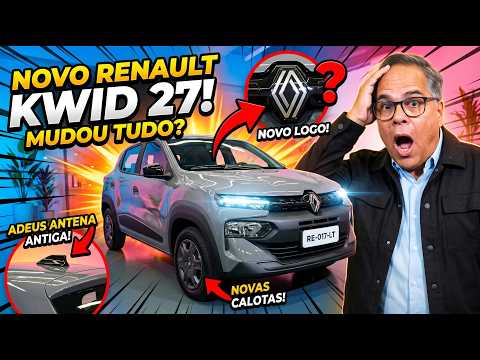 Renault Kwid 2027. Renovado e mais barato? Acompanhe!