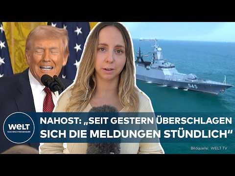 ANSPANNUNG IM NAHEN OSTEN: USA und Israel gehen in Kampfstellung! Iran droht Trump mit Gegenschlägen