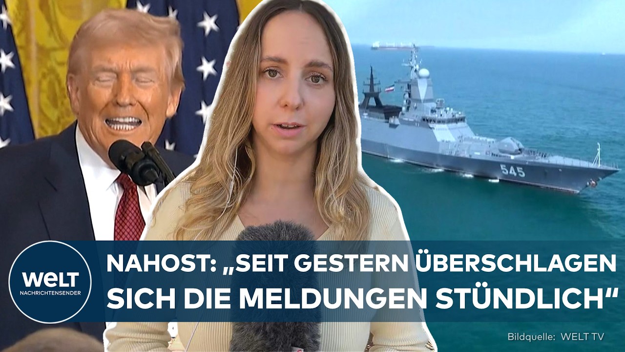 ANSPANNUNG IM NAHEN OSTEN: USA und Israel gehen in Kampfstellung! Iran droht Trump mit Gegenschlägen