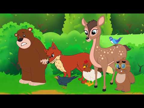 Le Lion et le Rat + 4 Fables  de Jean de La Fontaine | dessins animés avec les Ptits z'Amis