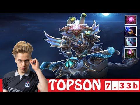 [DOTA 2] TOPSON the MEDUSA [OFFLANE] [7.33b]