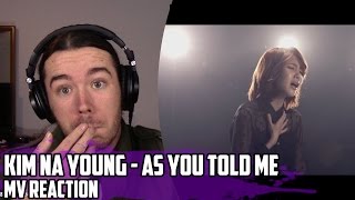 Kim Na Young(김나영) - As You Told Me(니 말대로) | MV Reaction