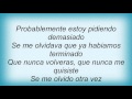 Lupillo Rivera - Se Me Olvido Otra Vez Lyrics