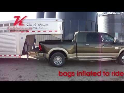Dodge 2010+ 3500 with Kelderman Air Suspension 4-link rear