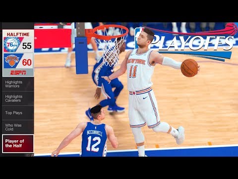 NBA 2k19 My Career - The NBA Playoffs Ep.18